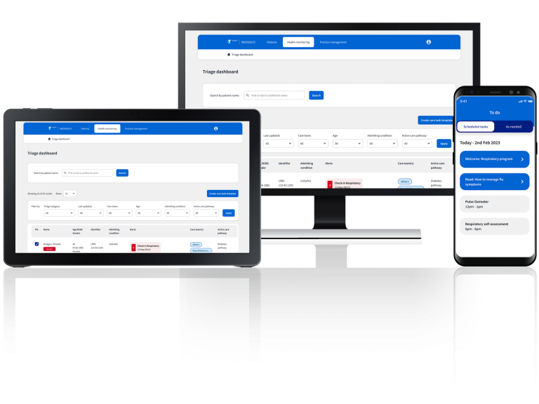 Virtual Care-phone image